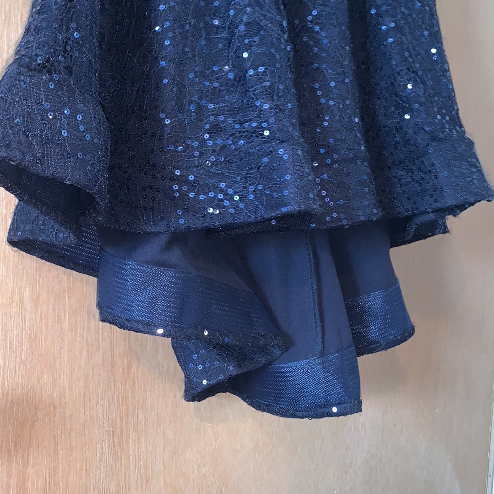 Short Formal Blue Dress - Picture 4 of 10